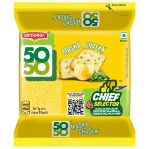Britannia - 50-50 Maska Chaska Family Pack 105g