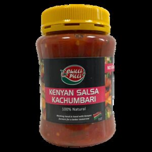 Chilli Pilli Kenyan Salsa Kachumbari No Garlic & Onions 400g