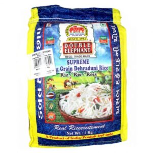 Double Elephant Long Grain Dehraduni Rice - 5KG