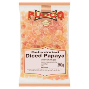 Fudco - Dehydrated Diced Papaya 250g