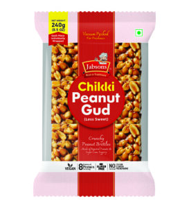 Jabsons - Chikki Peanut Gud 240g