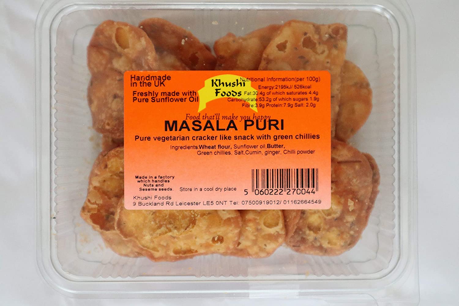 Khushi Foods - Masala Puri (190g)