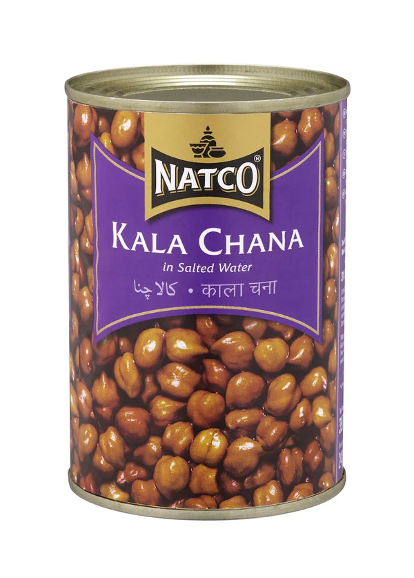 Natco - Kala Chana Boiled - 400g
