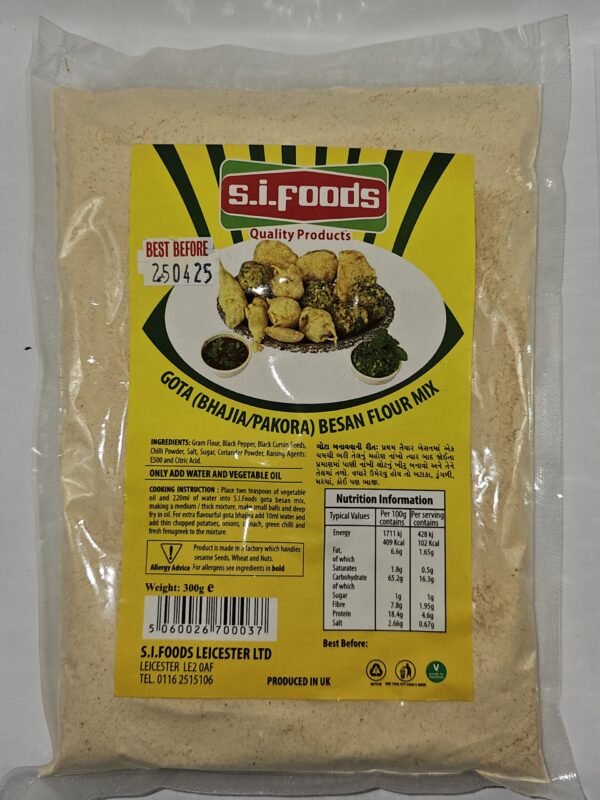 S.I. - Gota Besan Flour Mix.