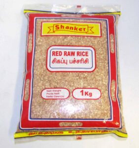 Shankar Red Raw Rice - 1KG