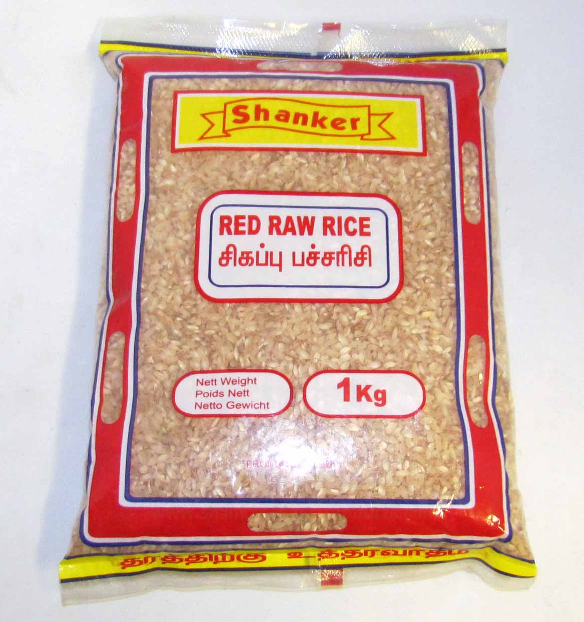 Shankar Red Raw Rice - 1KG