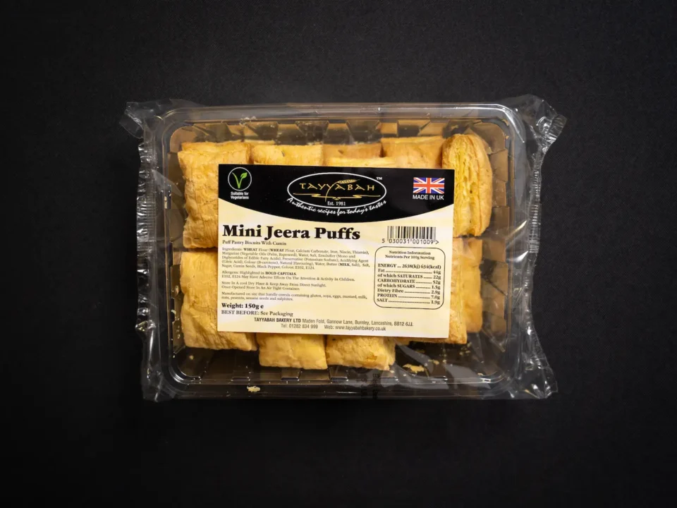 Tayyabah - Mini Jeera Puffs 150g