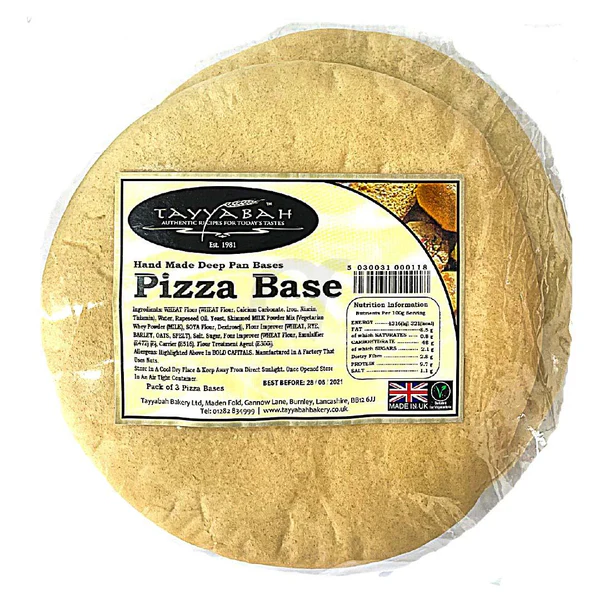 Tayyabah - Pizza Base 390g