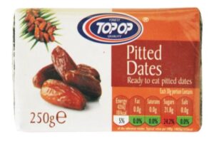 Top-Op Dates Pitted Block - 250g