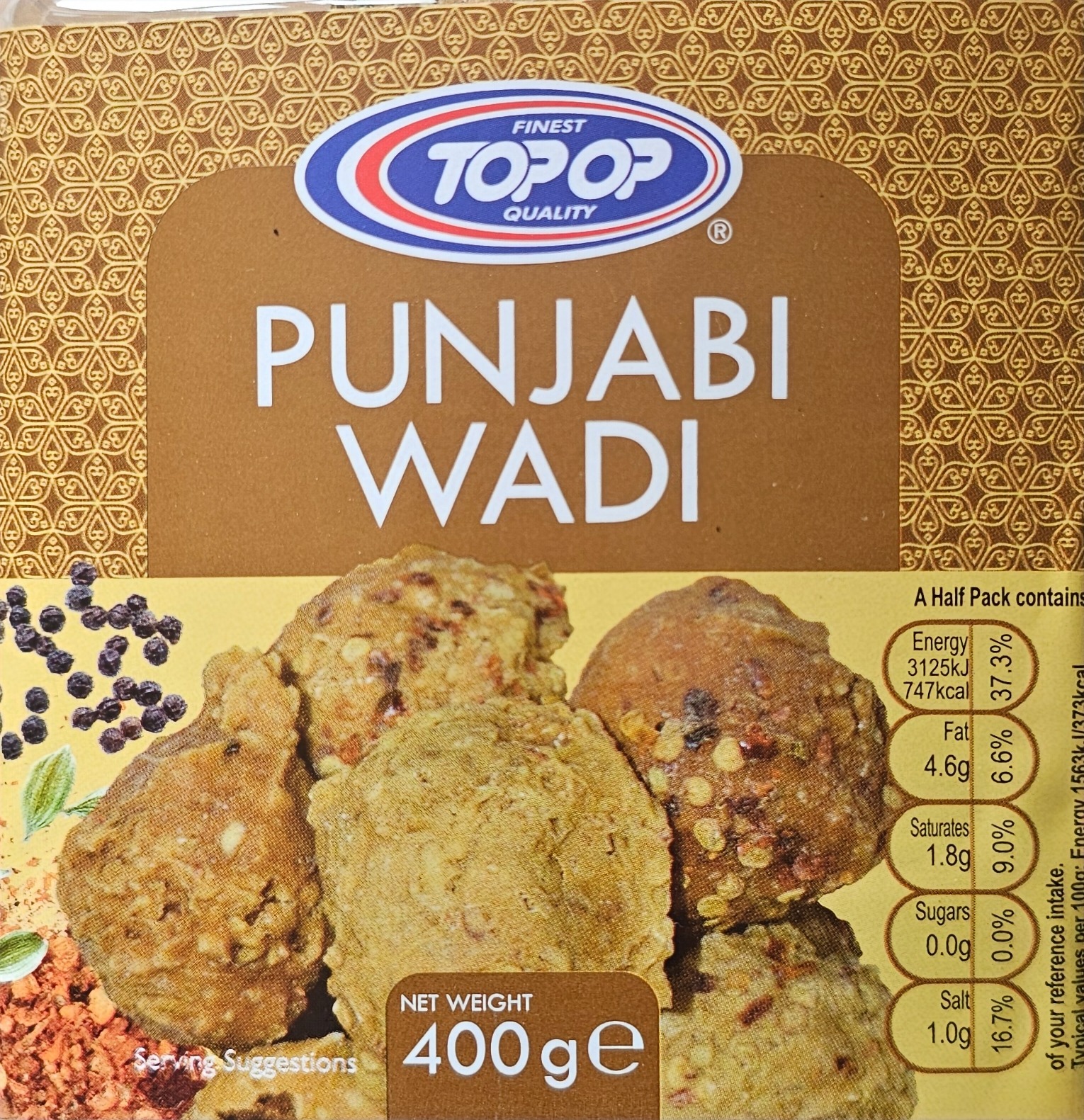 Top Op - Punjabi Wadi 400g