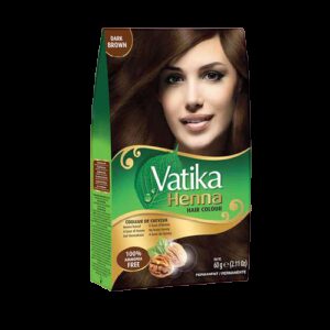 Vatika Hair Colour - Dark Brown 60g