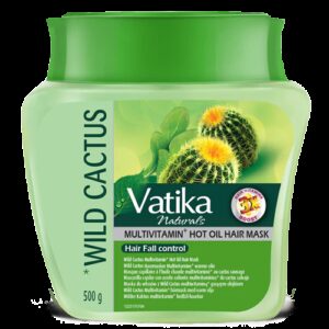 Vatika Naturals Wild Cactus Multivitamin+ Hot Oil Hair Mask 500g
