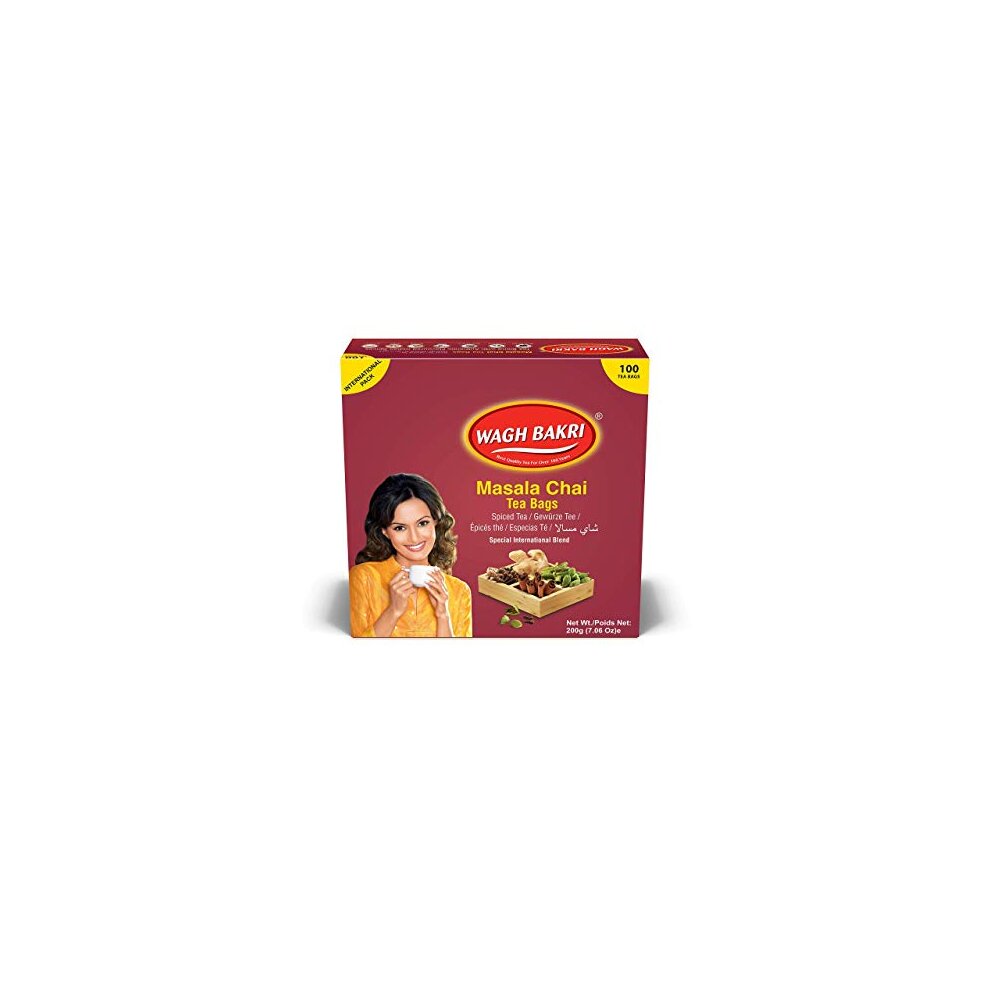 Wagh Bakri Masala Tea Bags 100