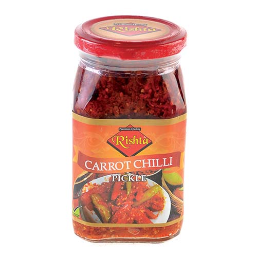 Rishta - Carrot Chilli Pickle 400g